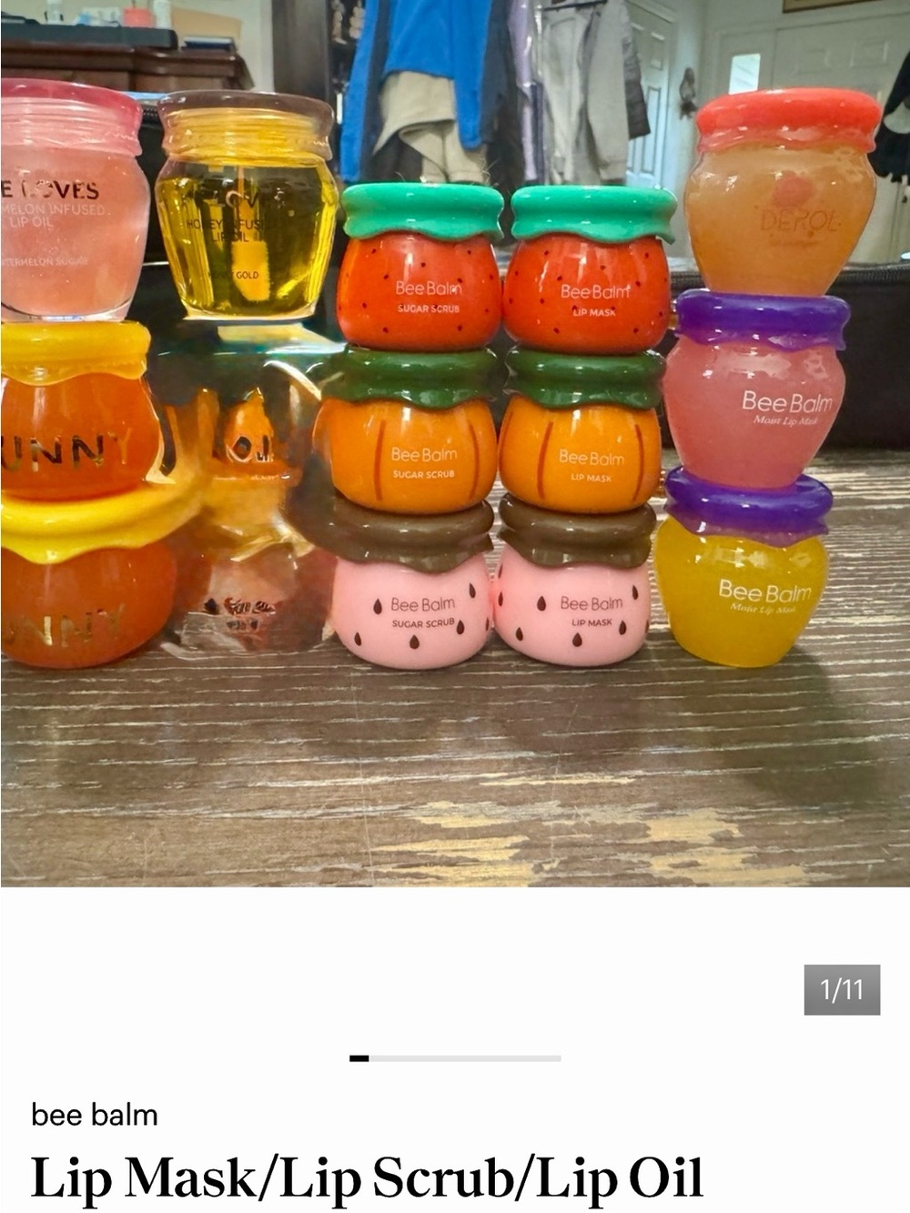 Lip Mask/Lip Scrub/Lip Oil bundle**READ DESCRIPTION**